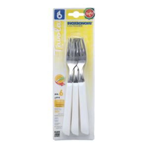 Inoxbonomi 6-Piece Table Forks Assorted Color Inoxbonomi 6-Piece Table Forks Assorted Color